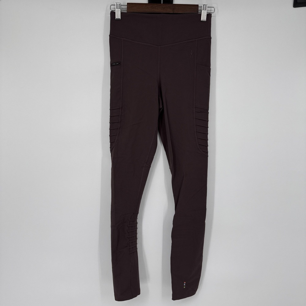 Smartwool Merino Wool Sport Moto Wind Tight Hiking Performance Leggings Small